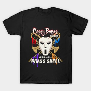 Casey Bones and the Heroes in a Brass Shell Band T-Shirt